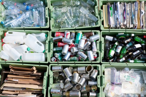 Cardboard and Plastic Recycling